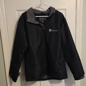 Holloway Black and Gray Adult L Jacket